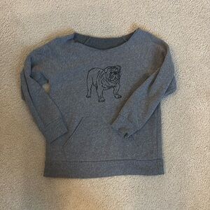 Oversized Georgia Bulldogs Crewneck